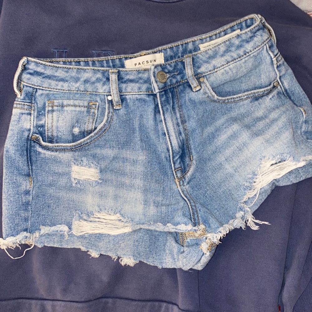 Size 26 Pacsun denim shorts
